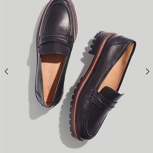Size 9 Madewell Corinne Lugsole Loafers